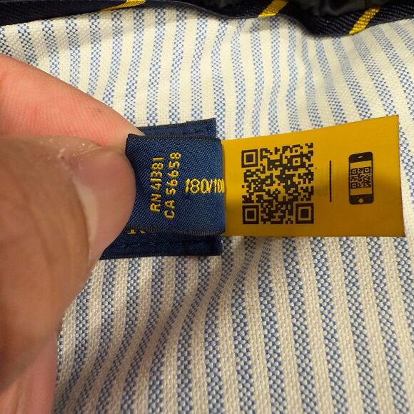 Polo Ralph Lauren Portland Jkt-lined-jacket Polyester Sz L - Picture 6 of 9